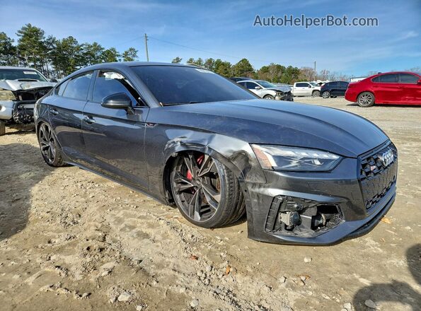 WAUB4CF55MA006178 2021 AUDI S5 Серый Передняя правая четверть