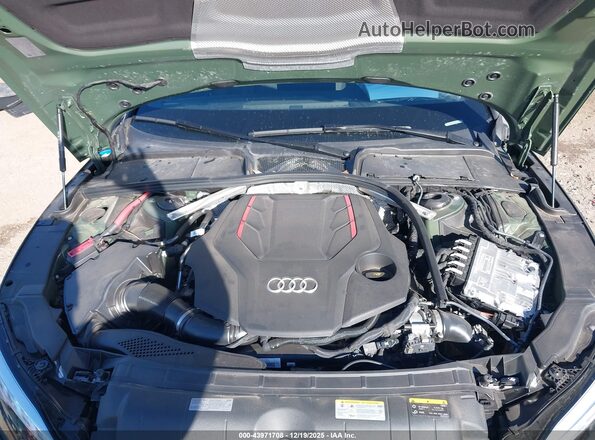 WAUB4CF56RA048656 2024 AUDI S5 Green Widok z tyłu