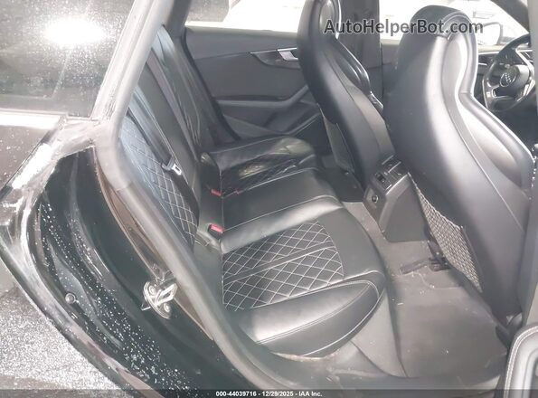 WAUB4CF58JA003738 2018 AUDI S5 Black VIN sticker view