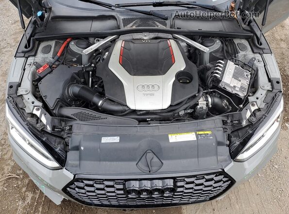 WAUB4CF58KA074469 2019 AUDI S5 Gray Widok wnętrza z tyłu