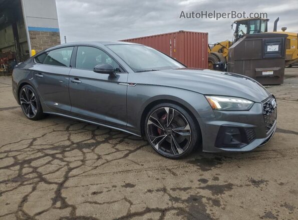 WAUB4CF58MA023461 2021 AUDI S5 Серый Передняя правая четверть
