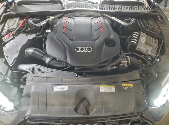 WAUB4CF58MA023461 2021 AUDI S5 Серый Вид задней части салона