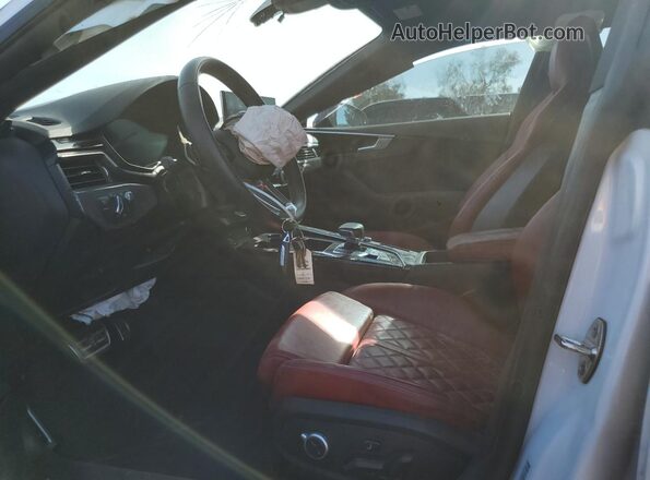 WAUB4CF58PA005580 2023 AUDI S5 White Вид салону спереду
