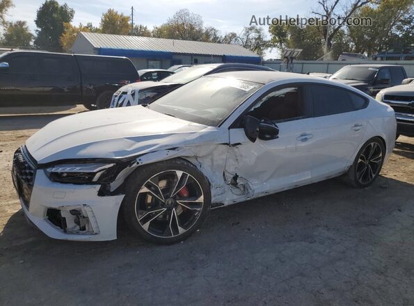 WAUB4CF58PA005580 2023 AUDI S5 White Передня ліва чверть