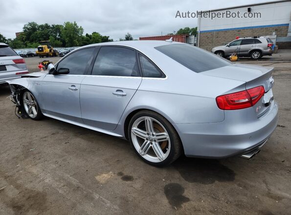 WAUBGAFL5GA009807 2016 AUDI S4 Silver Задня ліва чверть