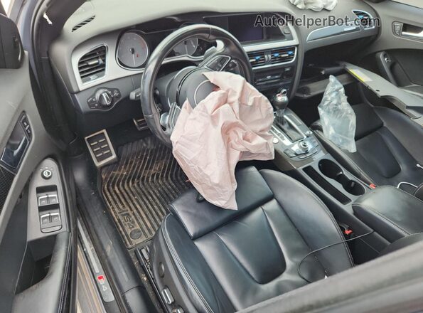 WAUBGAFL5GA009807 2016 AUDI S4 Silver Вид панелі приладів