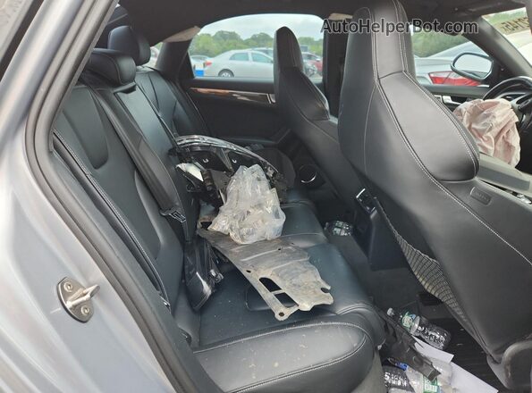 WAUBGAFL5GA009807 2016 AUDI S4 Silver Вид задніх сидінь