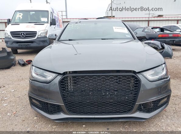 WAUBGAFL6GA000453 2016 AUDI S4 Серый Вид задней части салона