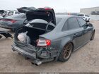 2016 Audi S4 3.0t Premium Plus Серый vin: WAUBGAFL6GA000453