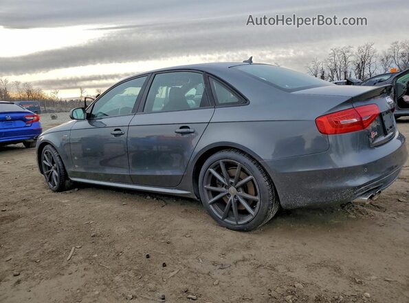 WAUBGAFL6GA009332 2016 AUDI S4 Gray Rear left