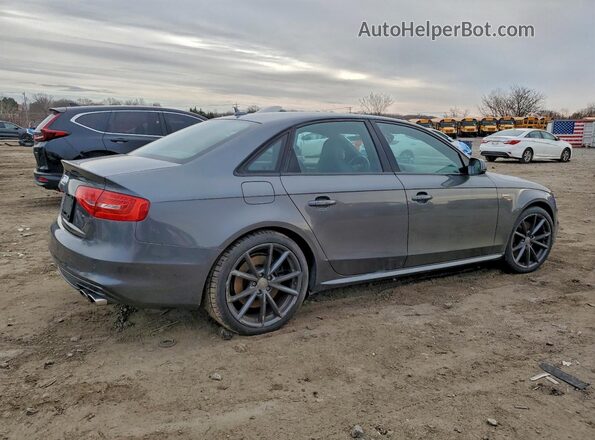 WAUBGAFL6GA009332 2016 AUDI S4 Gray Rear right