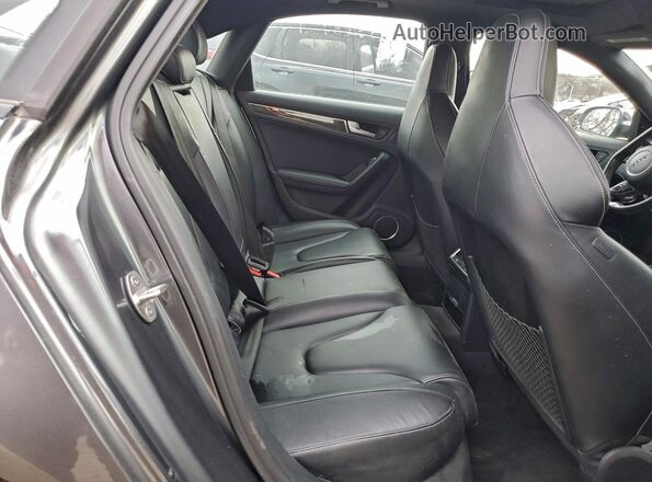 WAUBGAFL6GA009332 2016 AUDI S4 Gray Rear seats view