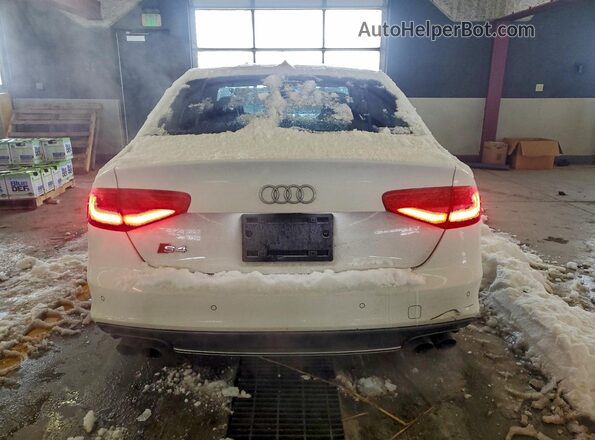 WAUBGAFL8GA009994 2016 AUDI S4 Белый Вид сзади