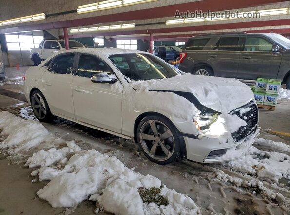 WAUBGAFL8GA009994 2016 AUDI S4 Белый Передняя правая четверть