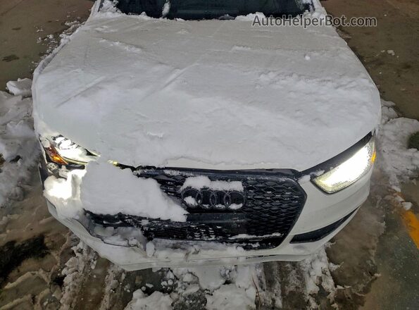 WAUBGAFL8GA009994 2016 AUDI S4 Белый Вид задней части салона