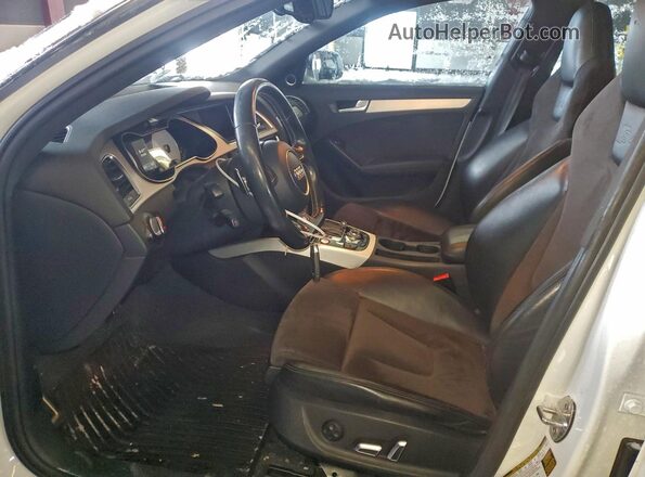 WAUBGAFL8GA009994 2016 AUDI S4 Белый Вид салона спереди