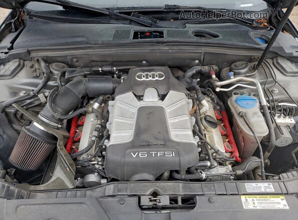 WAUBGAFL9GA002147 2016 AUDI S4 Gray Vista interior trasera