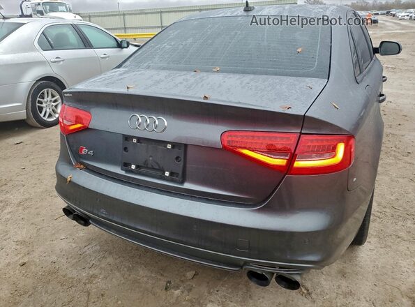 WAUBGAFL9GA002147 2016 AUDI S4 Gray Vista trasera
