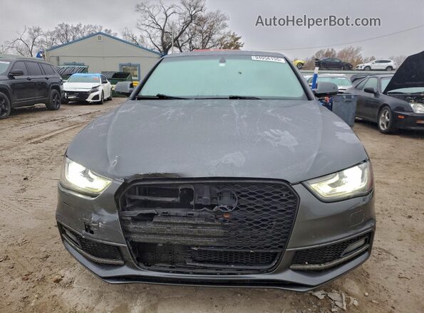 WAUBGAFL9GA002147 2016 AUDI S4 Gray Vista frontal