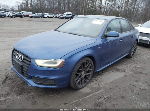 WAUBGAFL9GA004335 2016 AUDI S4 Blue Przód lewy