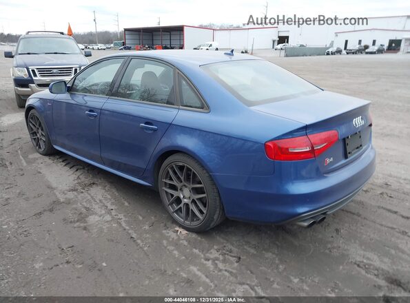 WAUBGAFL9GA004335 2016 AUDI S4 Blue Tył lewy