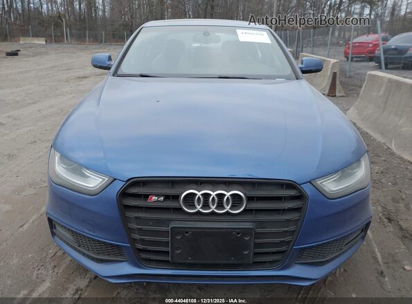 WAUBGAFL9GA004335 2016 AUDI S4 Blue Widok z przodu