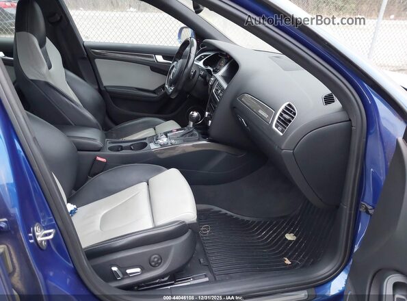 WAUBGAFL9GA004335 2016 AUDI S4 Blue Widok wnętrza z przodu