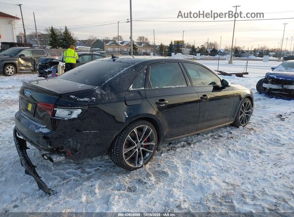 WAUC4AF44JA004255 2018 AUDI S4 Черный Задняя правая четверть