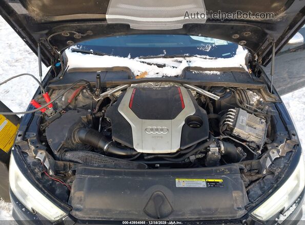 WAUC4AF44JA004255 2018 AUDI S4 Черный Вид сзади