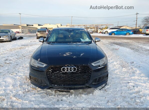 WAUC4AF44JA004255 2018 AUDI S4 Черный Вид щитка приборов