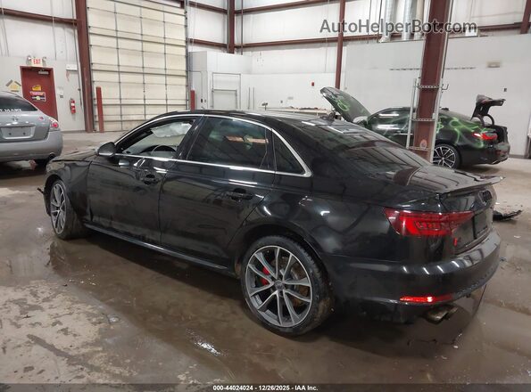WAUC4AF45JA055148 2018 AUDI S4 Черный Задняя левая четверть