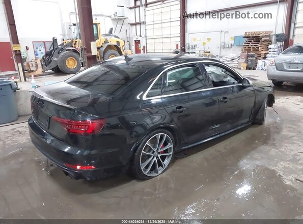 WAUC4AF45JA055148 2018 AUDI S4 Черный Задняя правая четверть