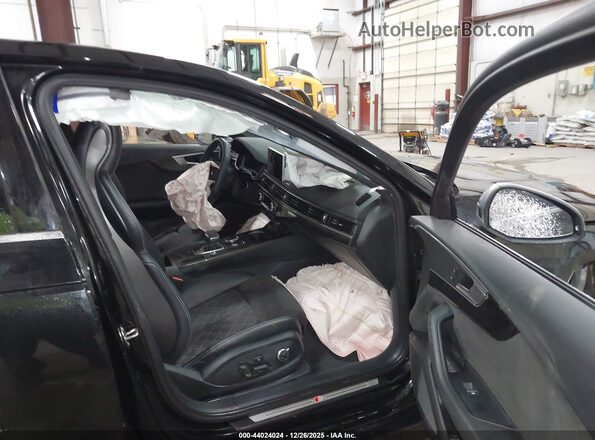 WAUC4AF45JA055148 2018 AUDI S4 Черный Вид салона спереди