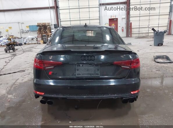 WAUC4AF45JA055148 2018 AUDI S4 Черный 