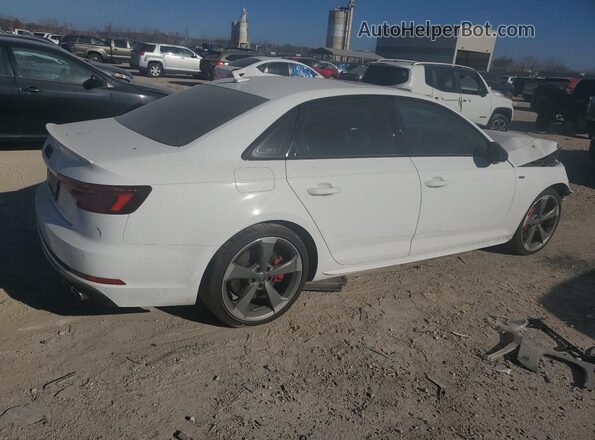 WAUC4AF4XKA000762 2019 AUDI S4 Белый Задняя правая четверть