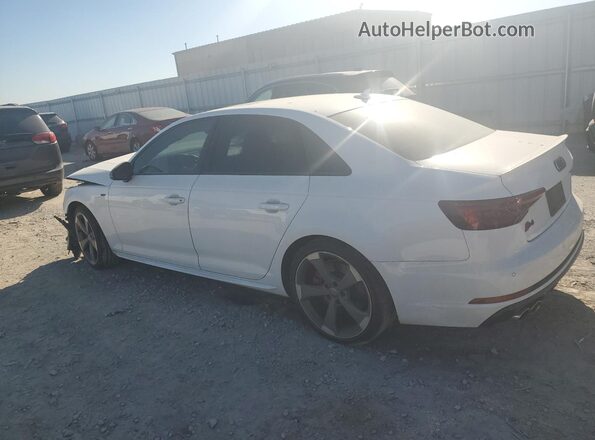 WAUC4AF4XKA000762 2019 AUDI S4 Белый Задняя левая четверть