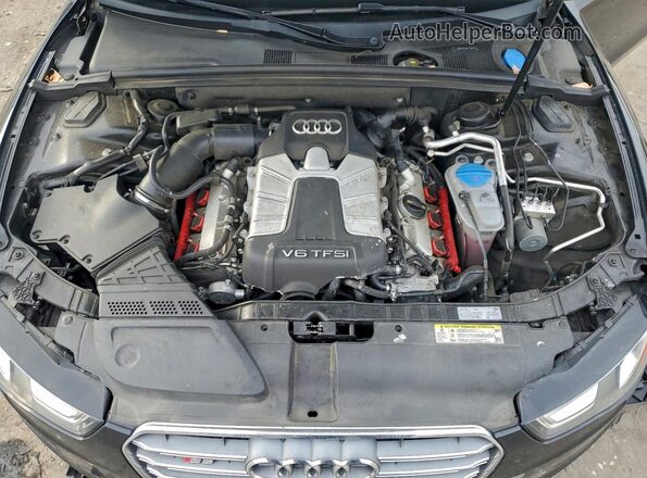 WAUC4AFH1GN009076 2016 AUDI S5 Черный Вид задней части салона