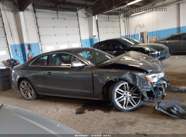 WAUC4AFR3GA022640 2016 AUDI S5 Gray Вид задньої частини салону