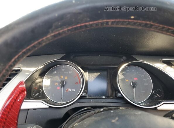 WAUC4AFR7GA015223 2016 AUDI S5 Серый Вид щитка приборов