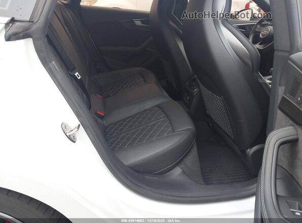 WAUC4CF50JA103997 2018 AUDI S5 White Вид наклейки з VIN-кодом