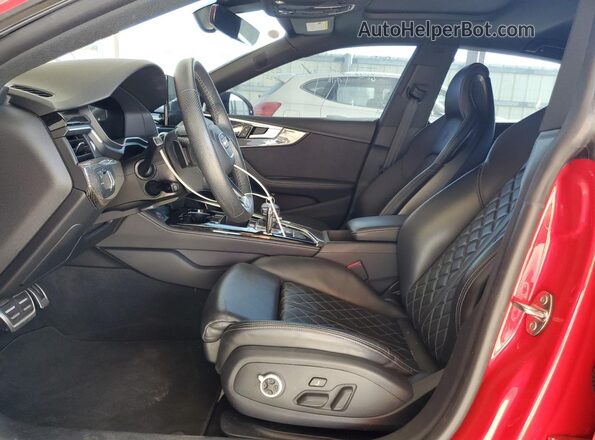 WAUC4CF51NA025123 2022 AUDI S5 Красный Вид салона спереди
