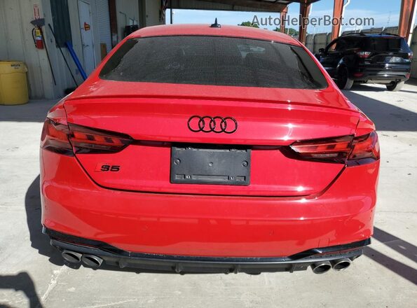 WAUC4CF51NA025123 2022 AUDI S5 Красный Вид сзади