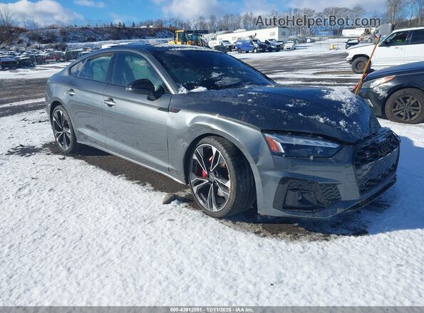 WAUC4CF51SA007667 2025 AUDI S5 Серый Передняя правая четверть