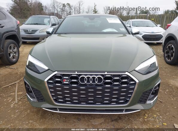 WAUC4CF55NA011807 2022 AUDI S5 Зеленый Вид щитка приборов