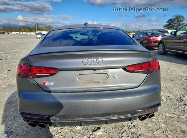 WAUC4CF57MA018451 2021 AUDI S5 Gray Вид ззаду