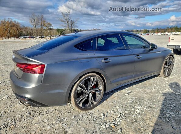 WAUC4CF57MA018451 2021 AUDI S5 Gray Задня права чверть
