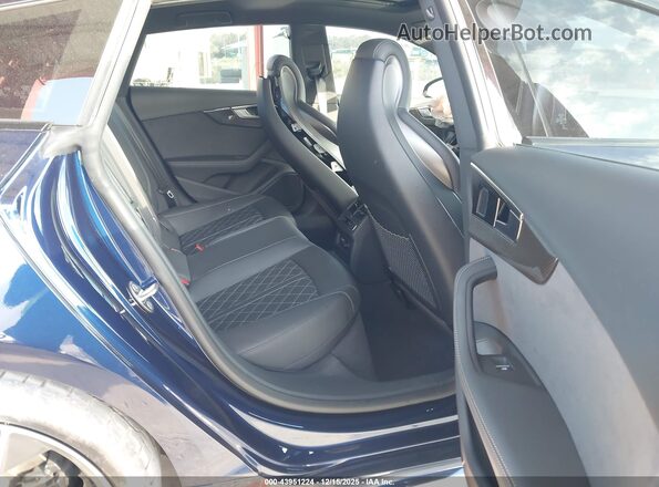 WAUC4CF57SA009312 2025 AUDI S5 Dark Blue Вид наклейки с VIN-кодом