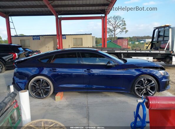WAUC4CF57SA009312 2025 AUDI S5 Dark Blue Вид задней части салона