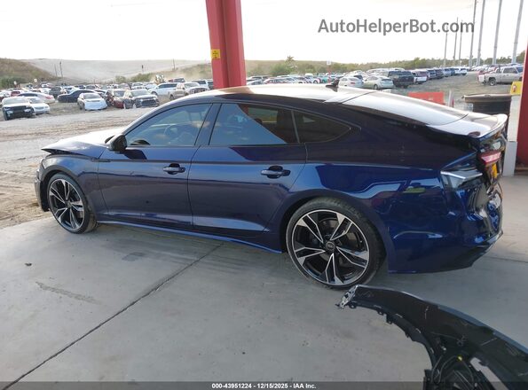 WAUC4CF57SA009312 2025 AUDI S5 Dark Blue Задняя левая четверть