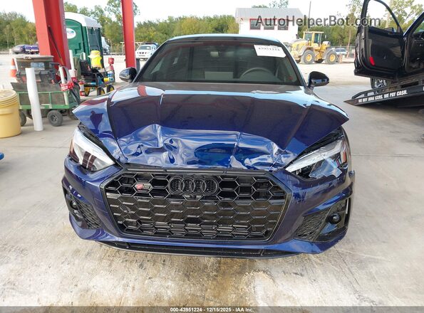 WAUC4CF57SA009312 2025 AUDI S5 Dark Blue Вид щитка приборов